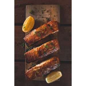 Rookplank Western Red Ceder | gerookte zalm | Rookplankje.nl