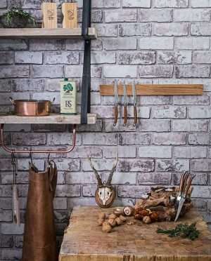 Sfeerafbeelding | Style de Vie | Magnetische messenhouder | Acacia