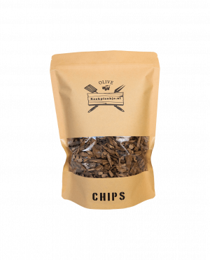 Productafbeelding | Olive Chips | BBQ Rook Chips van olijfhout