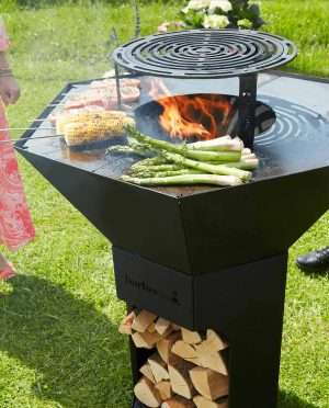 Barbecook Nestor Original Zwart houtbarbecue | Koken op vuur