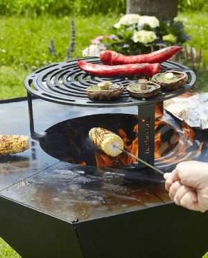 Barbecook Nestor Original Zwart houtbarbecue | Koken op vuur