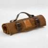 DutchMade leren Messenfoudraal Cognac