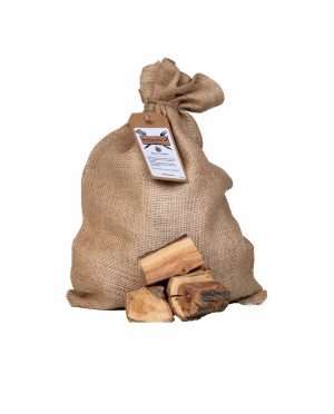 Perzik chunks | BBQ Rookhout | Rookplankje.nl