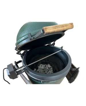 BBQNovation Rotisserie Ring op Big Green Egg Large