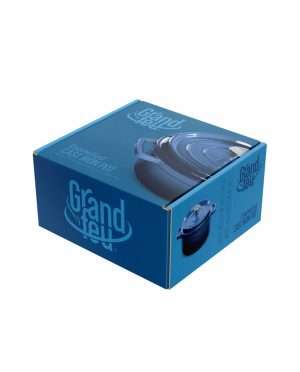 Productafbeelding | Verpakking GrandFeu Braadpan 3.5 en 4.7 L Donkerblauw