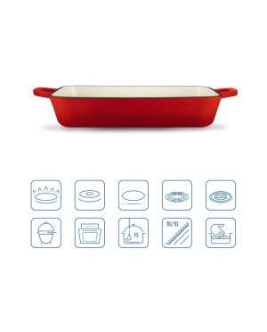 Specificaties | GrandFeu Braadslede Rood