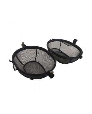 Productafbeelding BBQNovation Rotisserie Mandje Zwart Medium open
