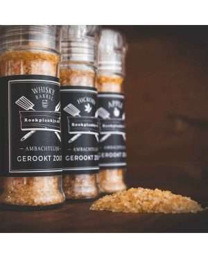 Productafbeelding | Ambachtelijk Gerookt Zout - Assortiment - Rookplankje.nl