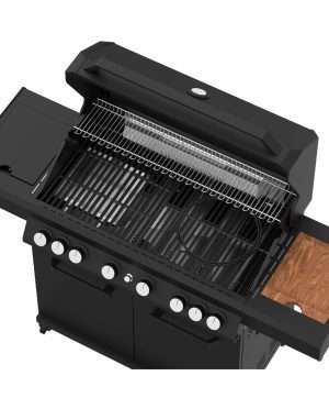Bovenaanzicht | Grill Guru Gas BBQ | 6 Branders | Griloppervlak
