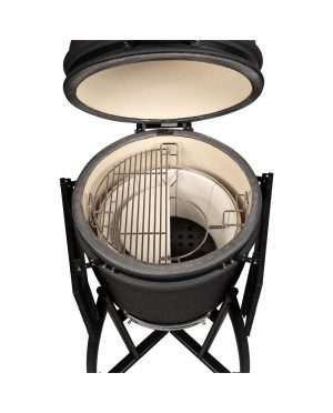 Productafbeelding | Grill Guru Prime Matt Black Medium | Bovenaanzicht multilevel systeem
