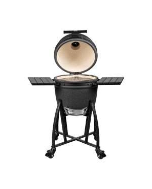 Productafbeelding | Grill Guru Prime Matt Black Medium | Vooraanzicht open