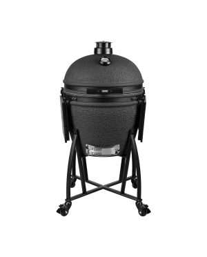 Productafbeelding | Grill Guru Prime Matt Black XL | Vooraanzicht ingeklapte tafels