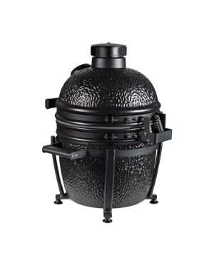 Productafbeelding | Grill Guru Prime Satin Black Compact | Zijaanzicht achter