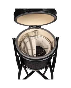 Productafbeelding | Grill Guru Prime Satin Black Medium | Bovenaanzicht multilevel systeem