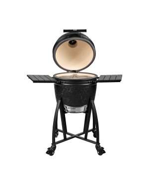 Productafbeelding | Grill Guru Prime Satin Black Medium | Vooraanzicht open