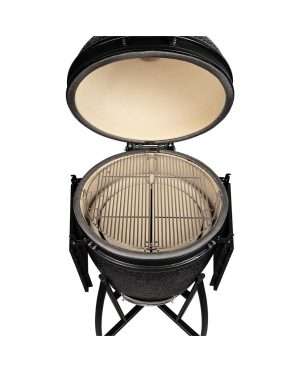 Productafbeelding | Grill Guru Prime Satin Black XL | Bovenaanzicht open
