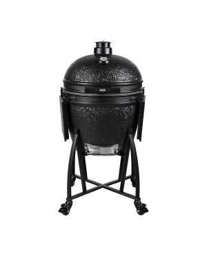 Productafbeelding | Grill Guru Prime Satin Black XL | Vooraanzicht ingeklapte tafels