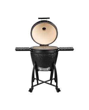 Productafbeelding | Grill Guru Prime Satin Black XL | Vooraanzicht open