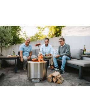 Sfeerafbeelding | Solo Stove Bonfire met staander RVS Vuurkorf sfeer