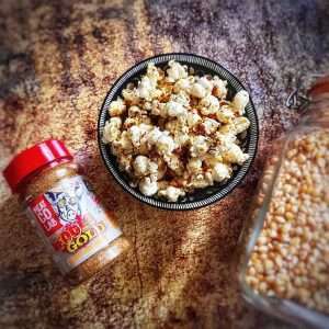 Sfeerafbeelding | Angus and Oink Fools Gold BBQ Rub op popcorn